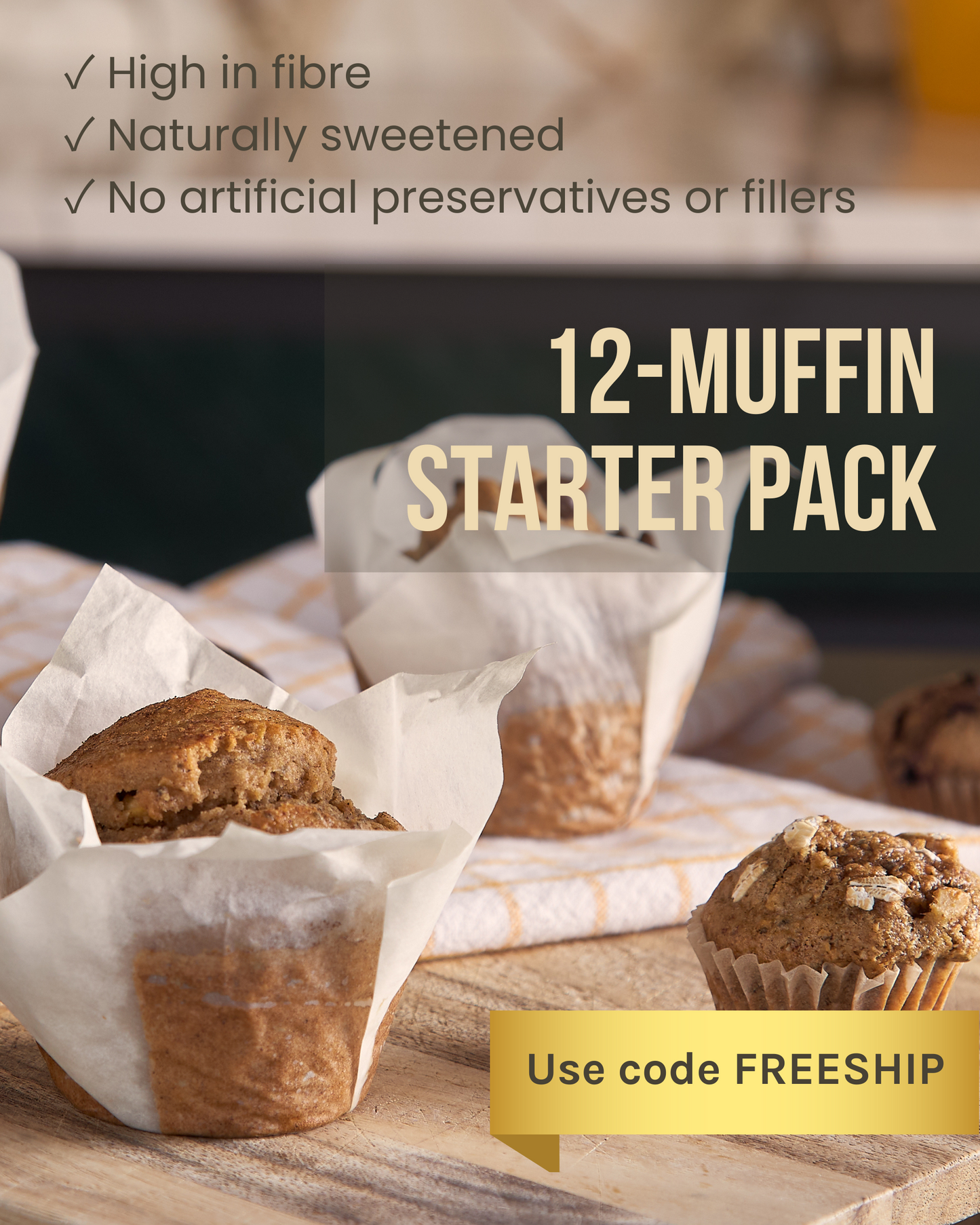 12 MUFFIN STARTER PACK