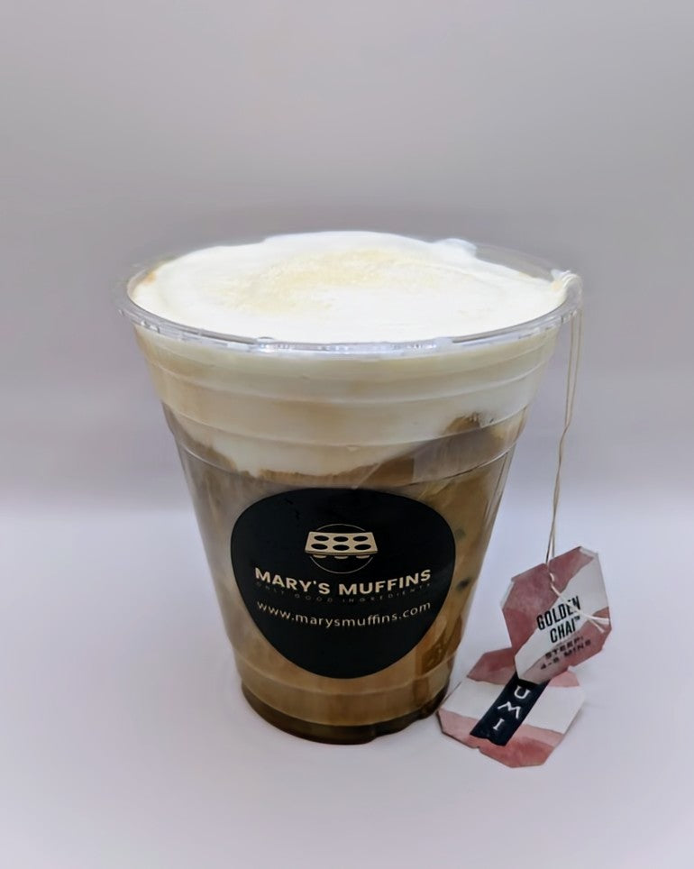 Dirty Iced Chai Latte