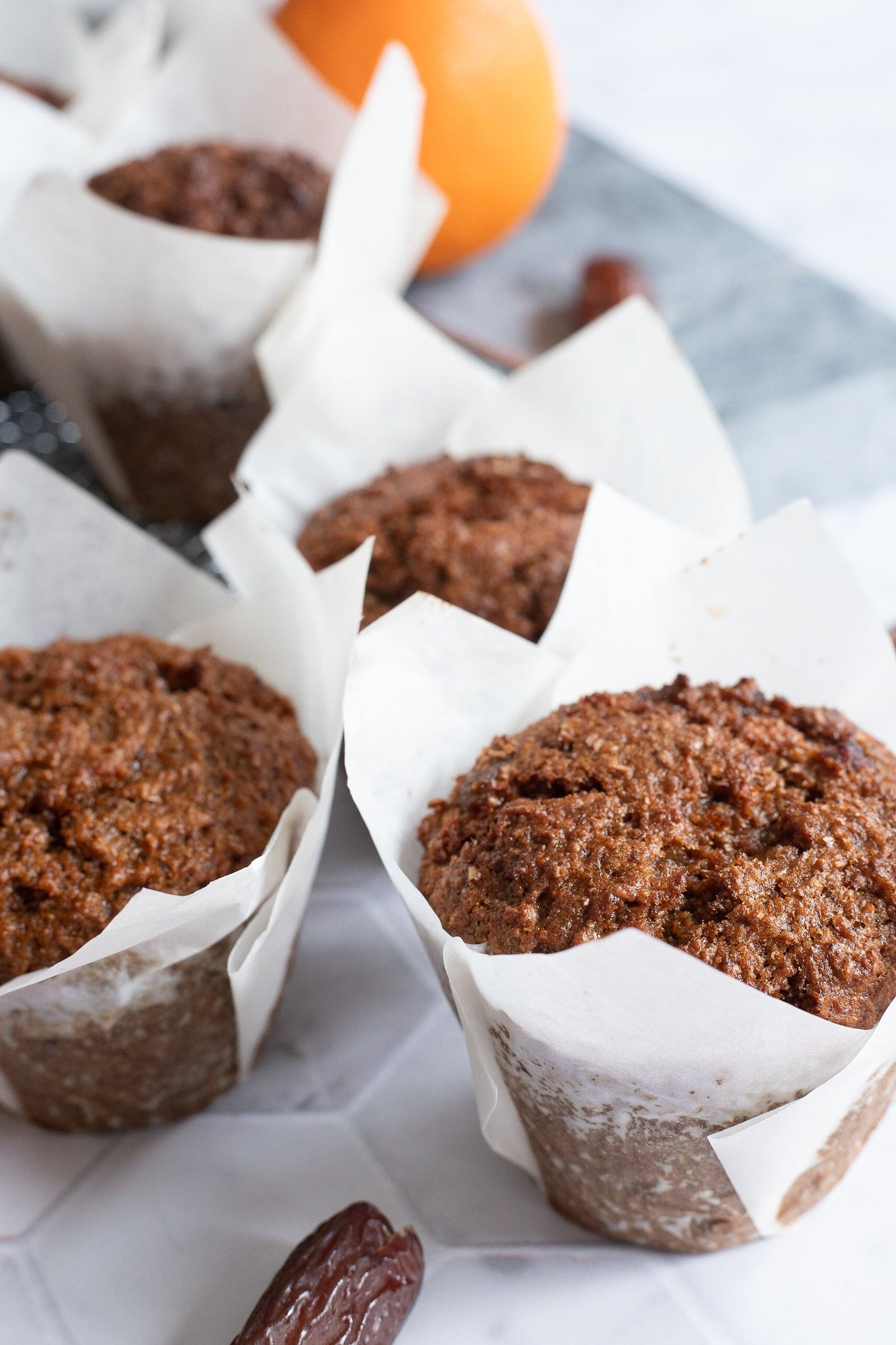 Naturally sweetened bran muffins