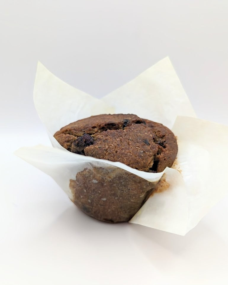 Buckwheat Blueberry Lemon & Spice Muffin (vegan/gf)