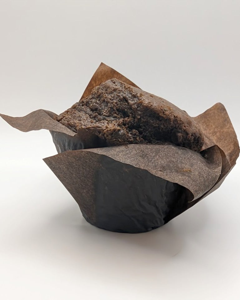 Double Dark Chocolate Chip Muffin (whole wheat)