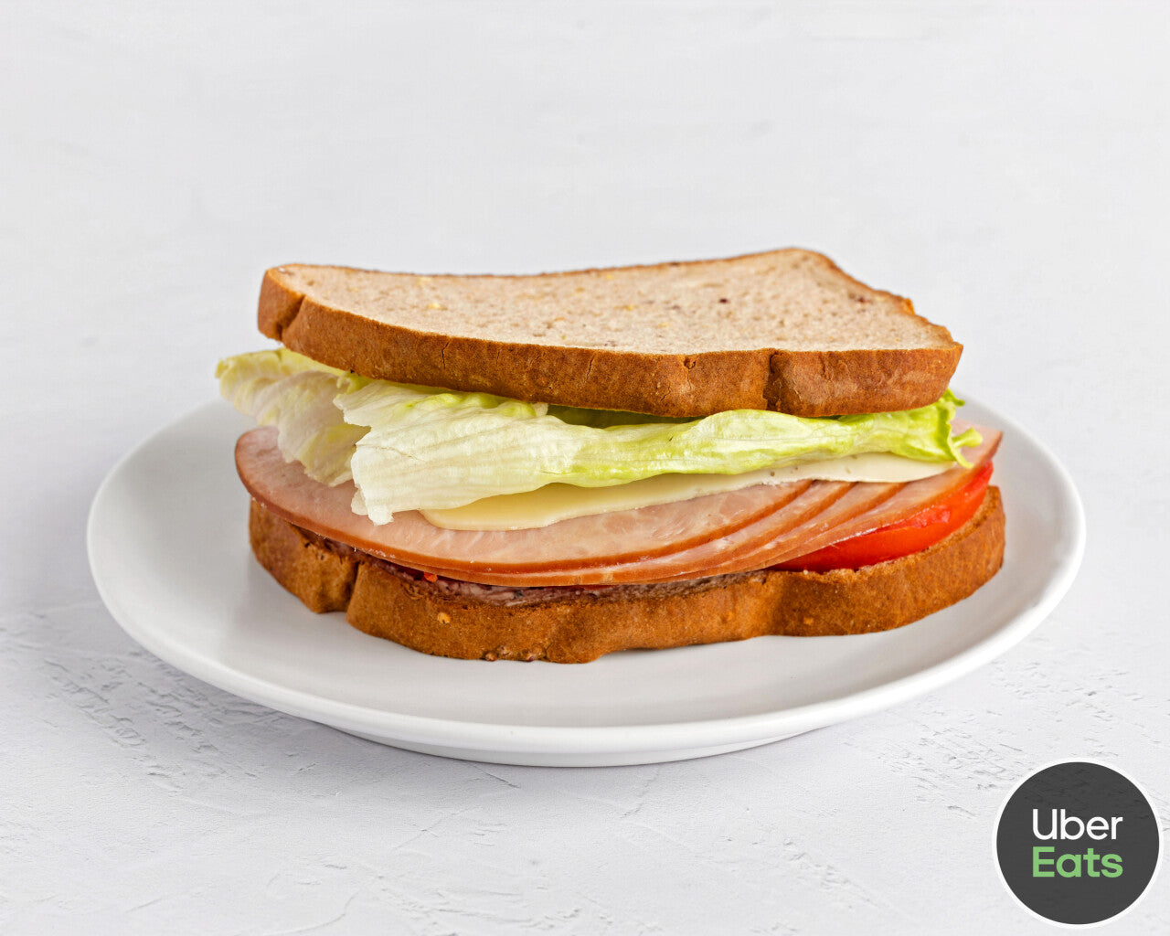 Ham and Swiss on Whole Grain Bread (gf)