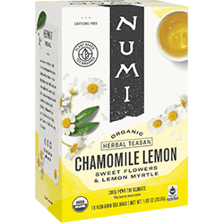 Numi Organic Herbal Tea - box of 18 tea bags