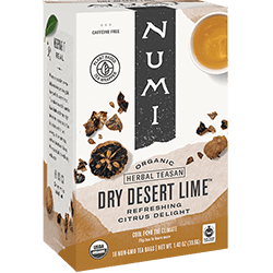 Numi Organic Herbal Tea - box of 18 tea bags