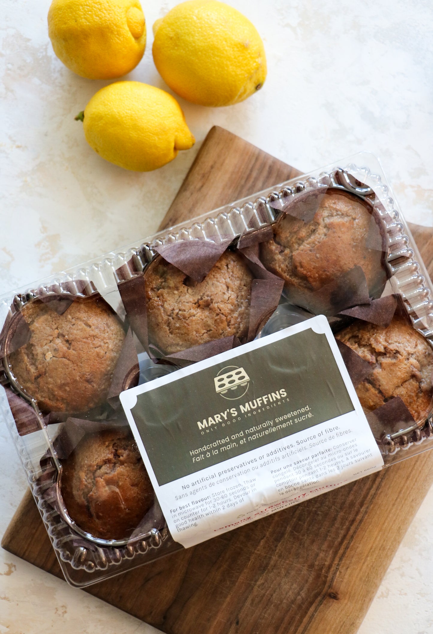 Lemony Strawberry Muffin | Whole Wheat | June