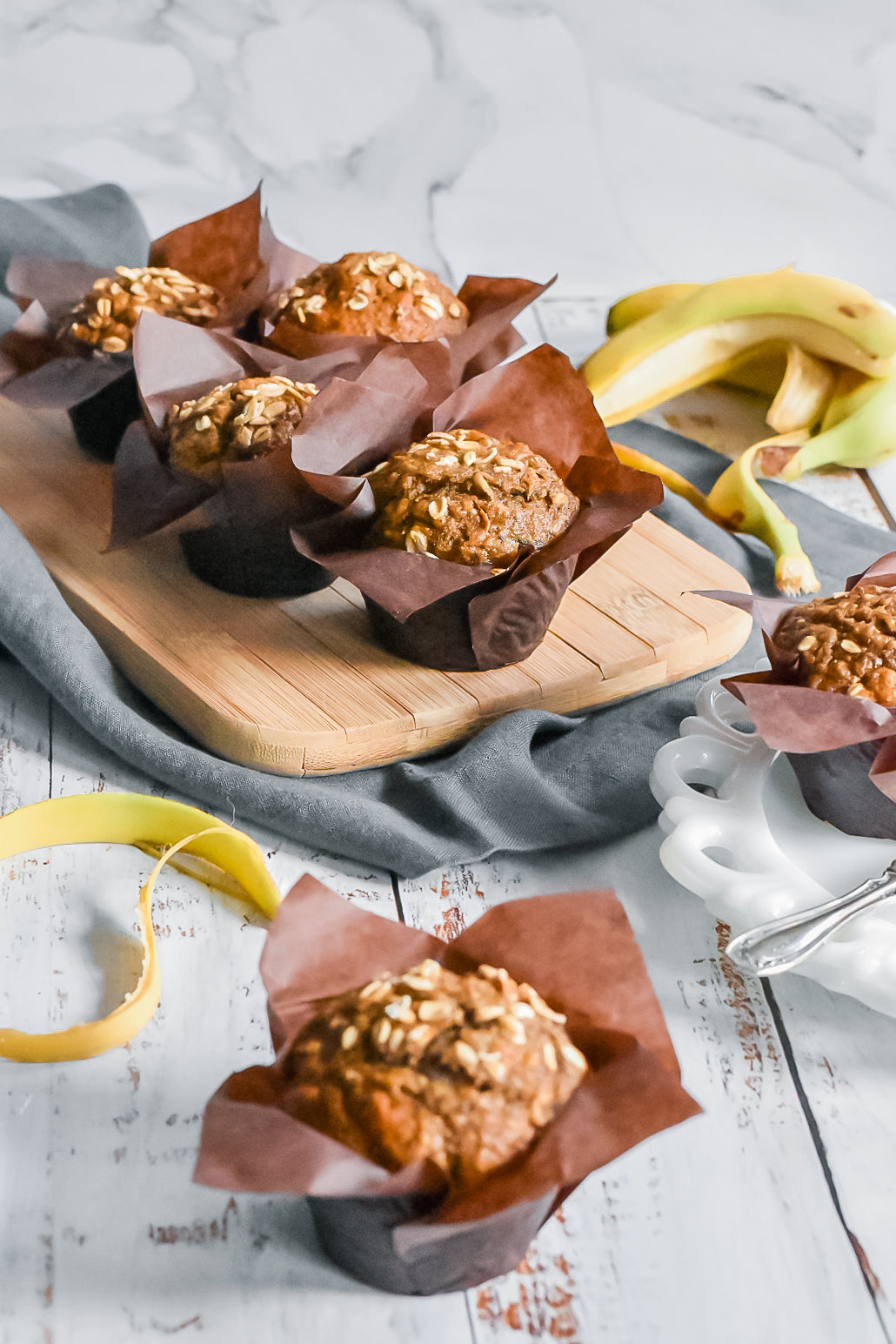 banana walnut muffins mary's muffins