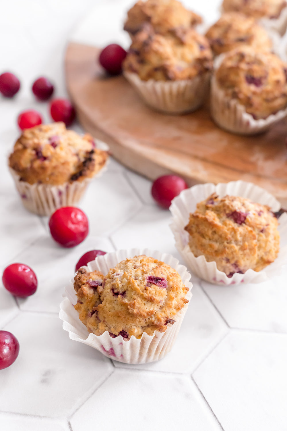 Cranberry Orange Keto Muffin Bites (gf, sugar-free, keto)