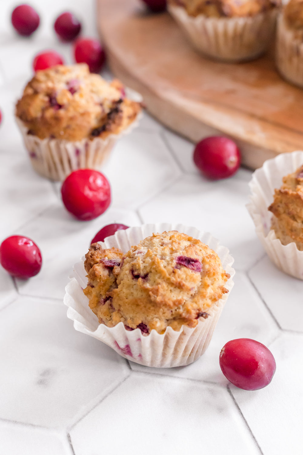 Cranberry Orange Keto Muffin Bites (gf, sugar-free, keto)