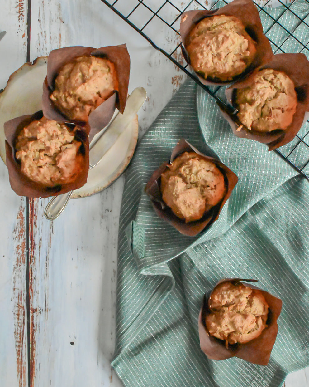 Carrot with Walnut Muffin (gf oat flour)