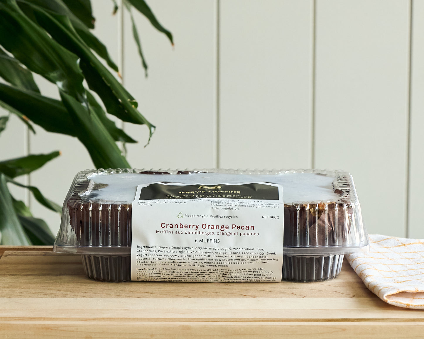 Cranberry Orange Pecan Muffin