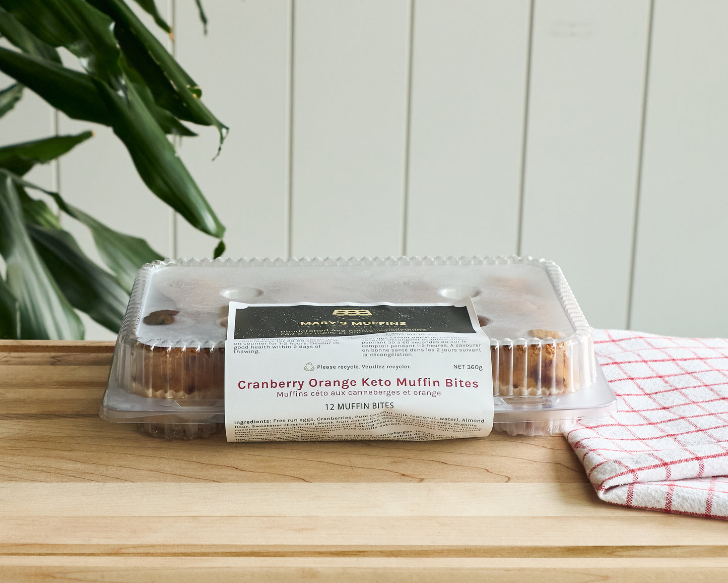 Cranberry Orange Keto Muffin Bites (gf, sugar-free, keto)