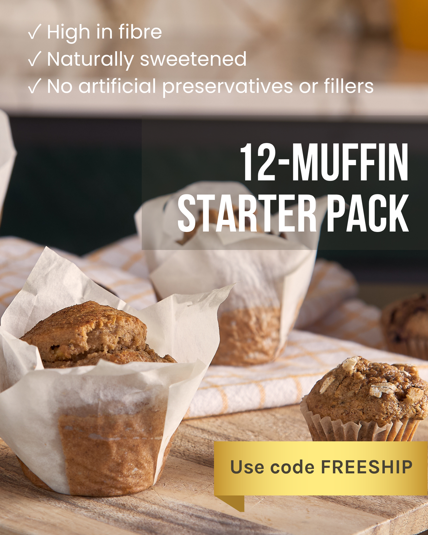 12 Muffin Starter Pack