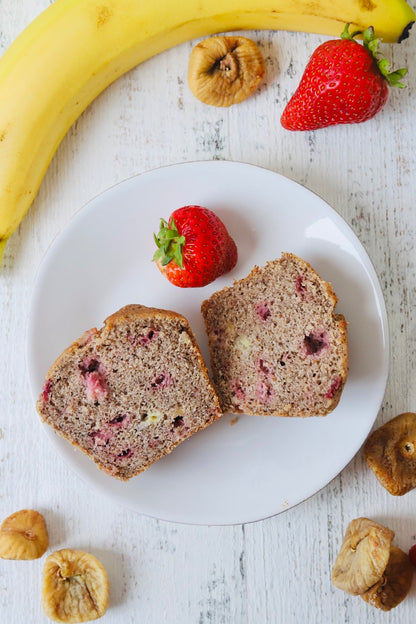 Buckwheat Banana Strawberry Muffin (vegan/gf) - Returning Summer 2025