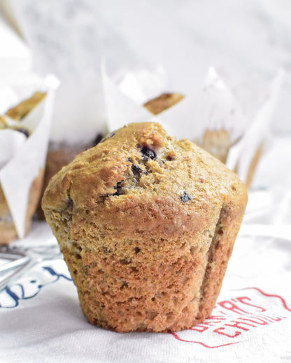Lemony Blueberry Muffin (whole wheat)