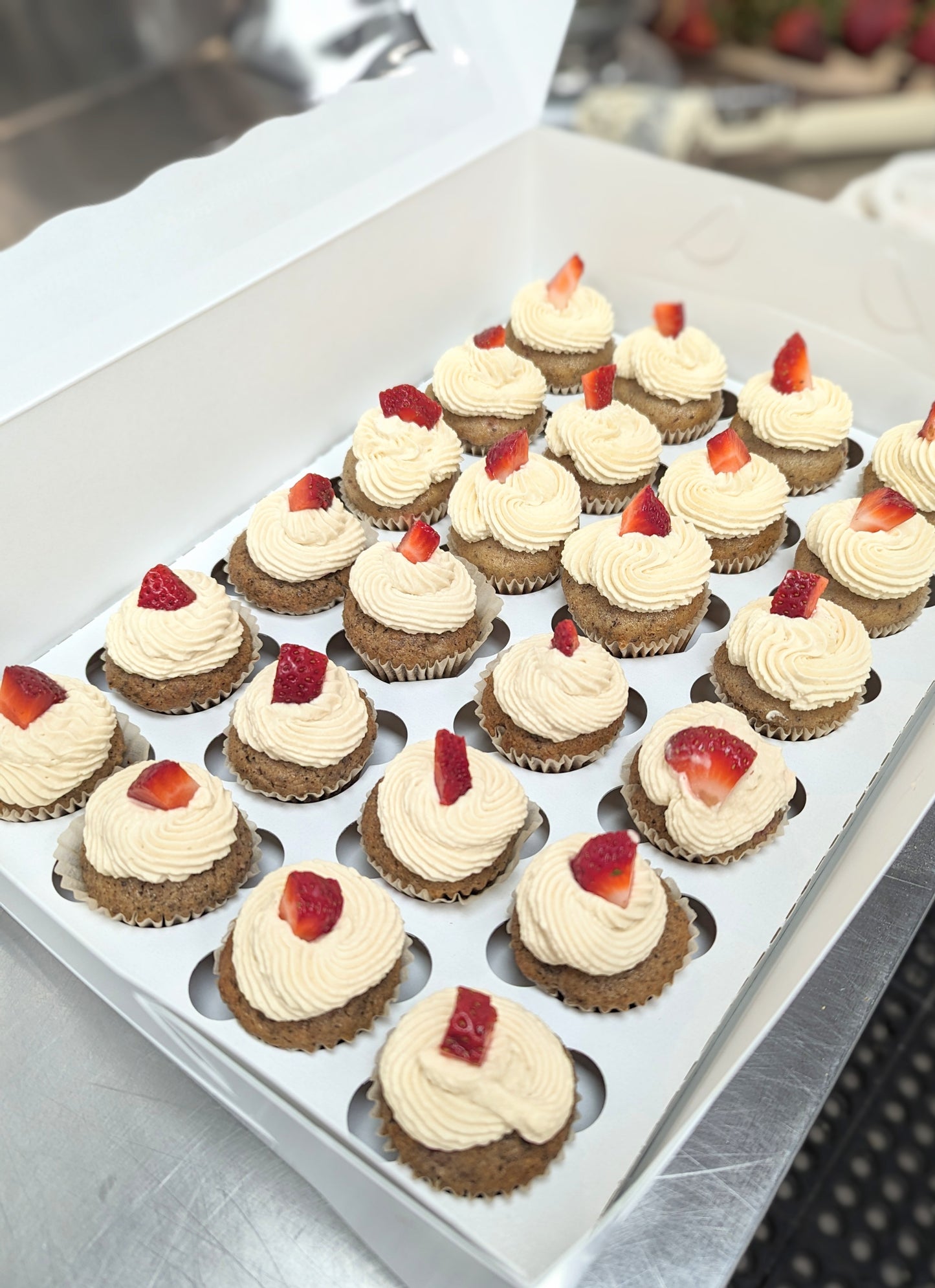 Strawberry Shortcake Muffins