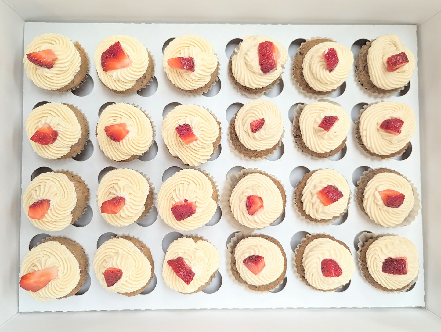 Strawberry Shortcake Muffins