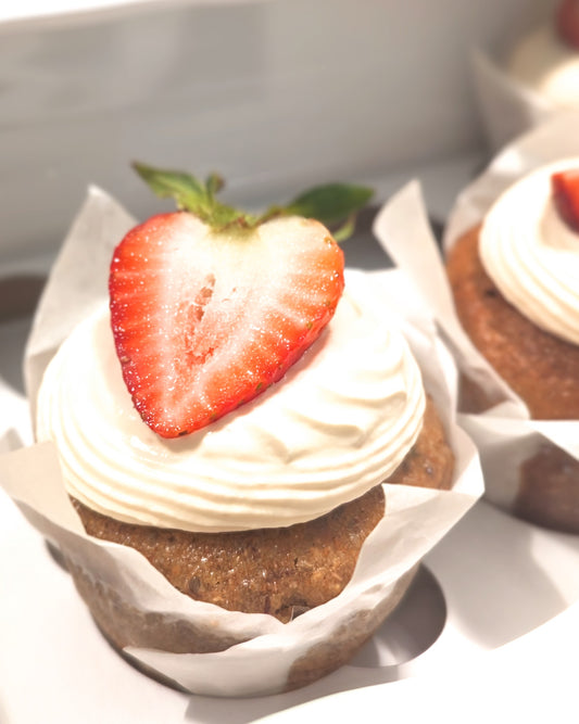 Strawberry Shortcake Muffins