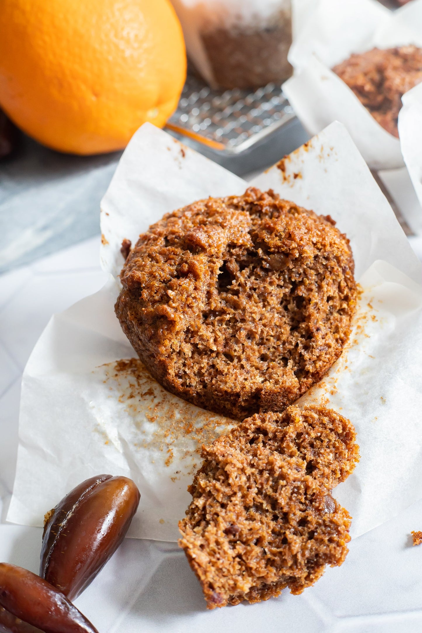 Mary's Bran Muffin with orange and dates