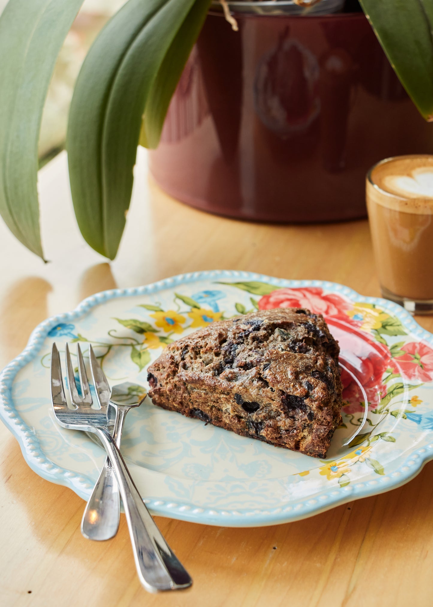 Blueberry Basil Scone