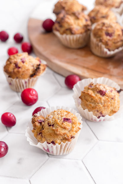 Cranberry Orange Keto Muffin Bites (gf, sugar-free, keto)