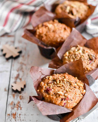 Cranberry Orange Pecan Muffin