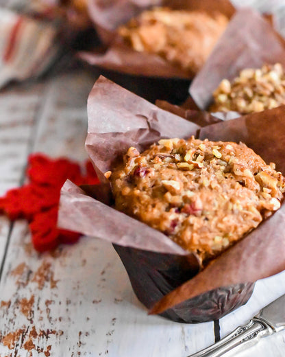 Cranberry Orange Pecan Muffin