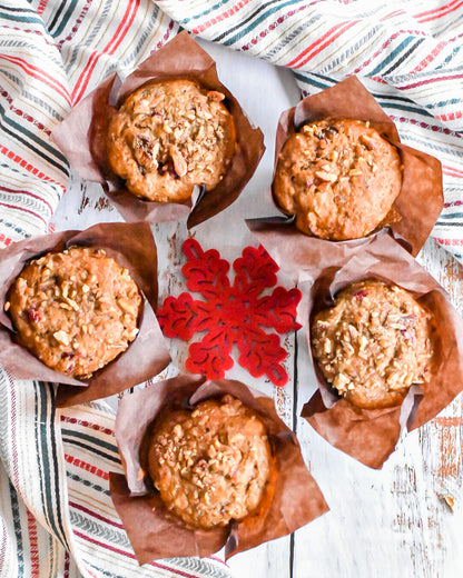 Cranberry Orange Pecan Muffin