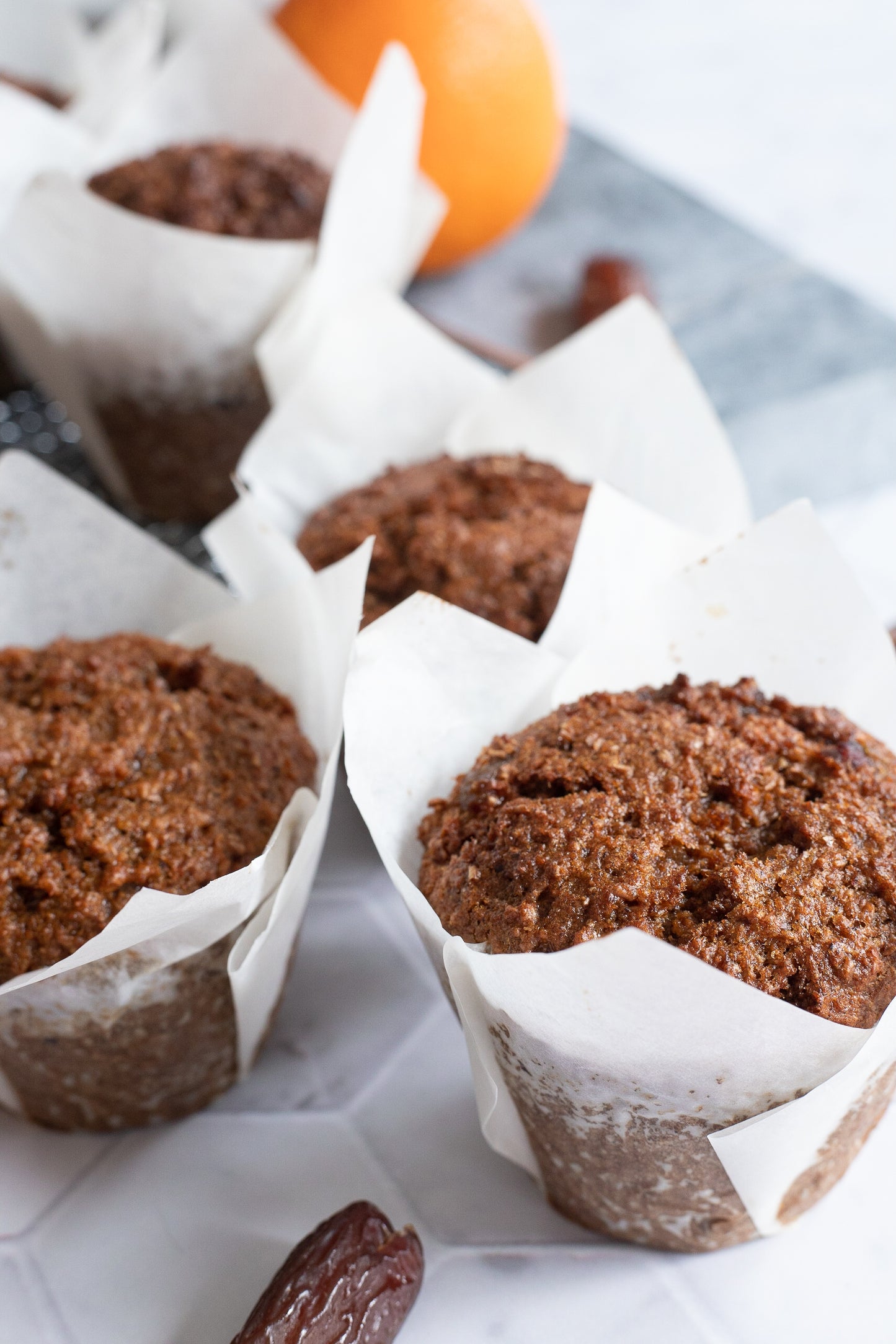 Naturally sweetened bran muffins